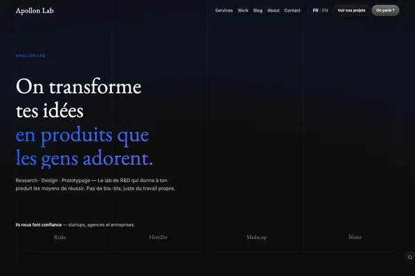 Apollon Lab project